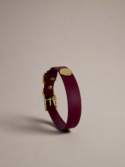 Dark Cherry Classic Collar