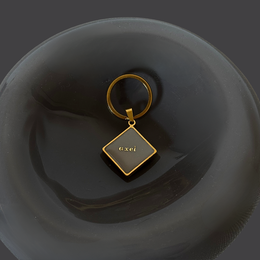 NEW Dog Tag "Mocha Mousse"